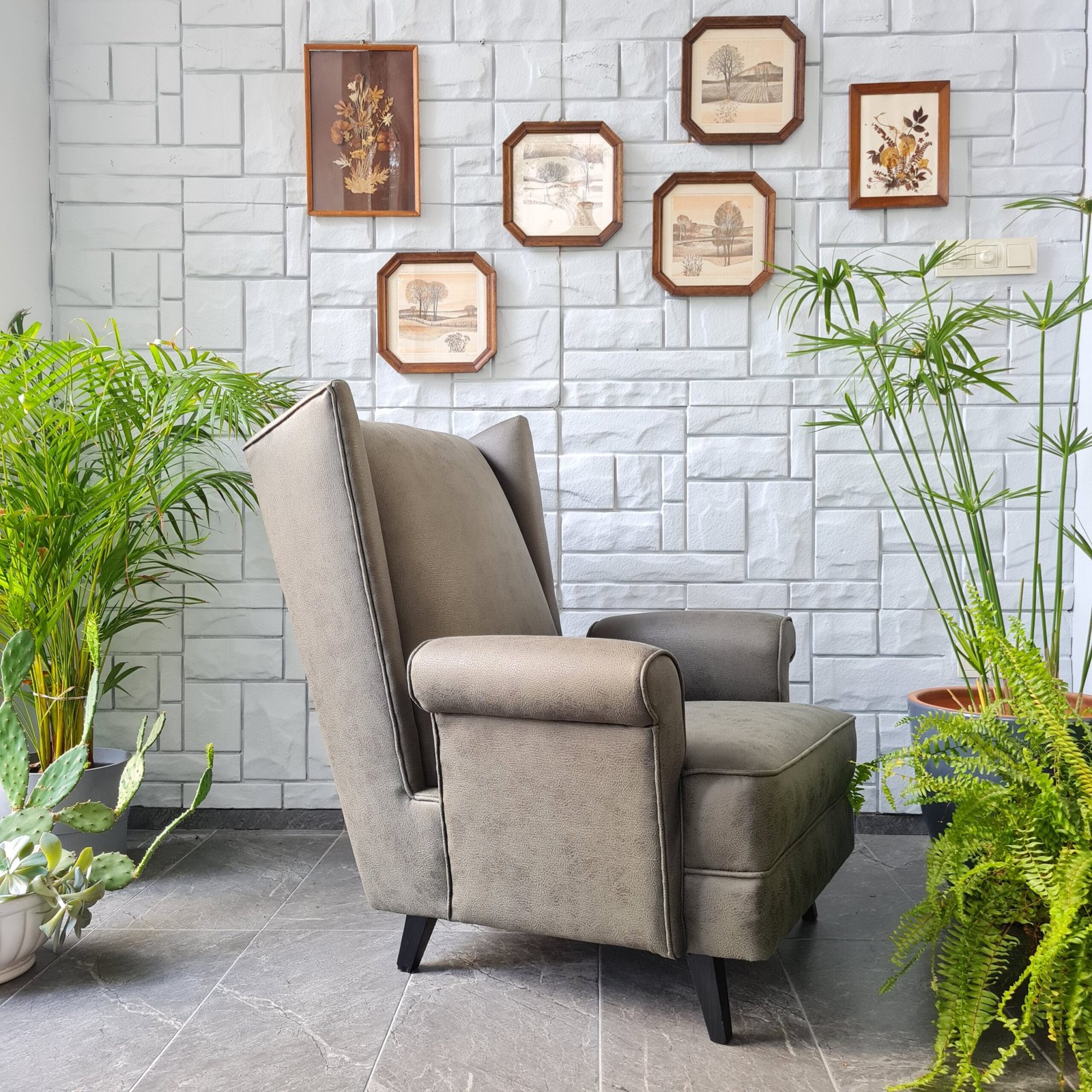 Midcentury İtalyan Berjer