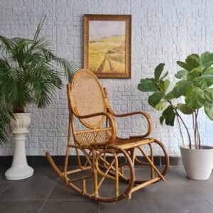 1960'lar Bambu Sallanan Koltuk