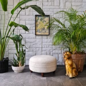 1940’lar–1960’lar Yuvarlak Puf