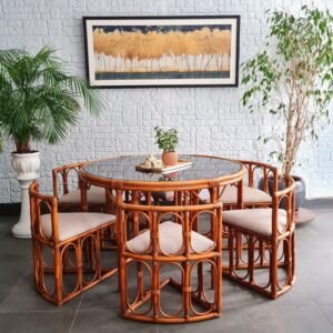 Circular Nesting Yemek Masası Takımı